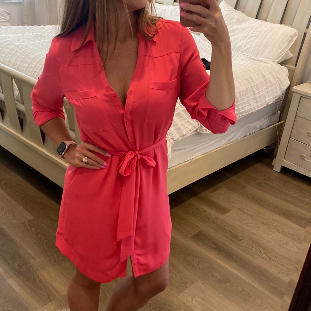 Express Portofino Shirt Dress